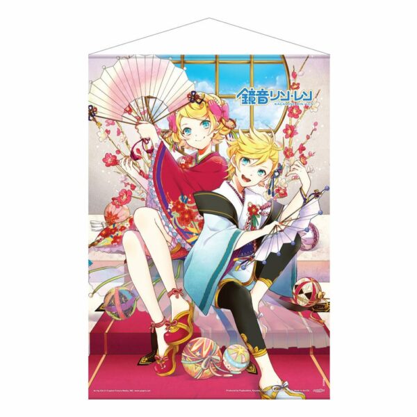 Virtual Artists Wallscroll Len & Rin Kagamine 50 x 70 cm-POPbuddies-Vocaloid