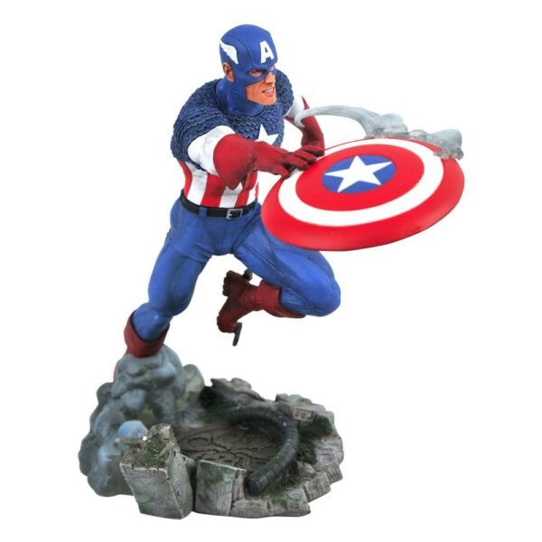 Marvel Comic Gallery Vs. PVC Statue Captain America 25 cm-Diamond Select-Marvel