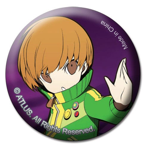 Persona Q metal Pin Badge Chie-GEE-Persona
