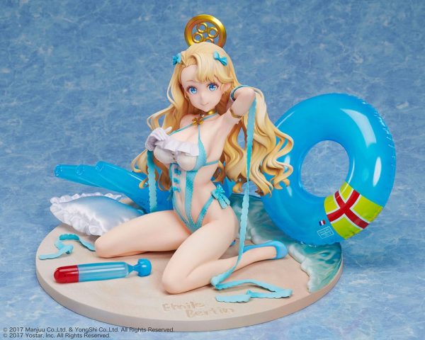 Azur Lane PVC Statue 1/4 Emile Bertin swimsuit costume Côte d'Azur 21 cm-Design COCO-Azur Lane