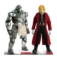Fullmetal Alchemist: Brotherhood Action Figures 1/6 Alphonse & Edward Elric Twin Pack-ThreeZero-Fullmetal Alchemist