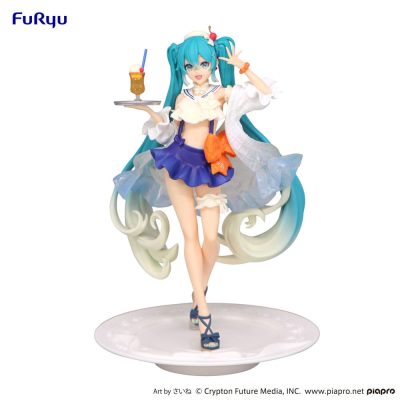Hatsune Miku Exceed Creative PVC Statue SweetSweets Series Tropical Juice 17 cm-Furyu-Hatsune Miku