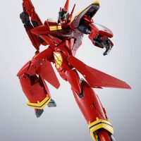 Macross 7 Hi-Metal R Action Figure VF-19 Custom Fire Valkyrie 11 cm-Bandai Tamashii Nations-Macross