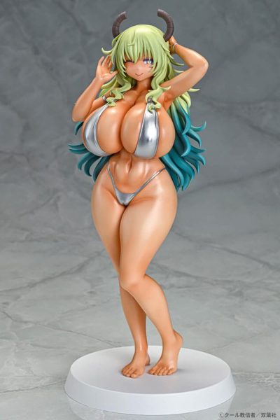 Miss Kobayashi's Dragon Maid PVC Statue 1/7 Lucoa Bikini Style Suntan Ver. 26 cm-Q-Six-Miss Kobayashi´s Dragon Maid