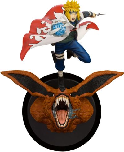 Naruto Shippuden PVC Statue 1/8 Minato Namikaze Vs Nine Tailed Fox 41 cm-Espada Art-Naruto