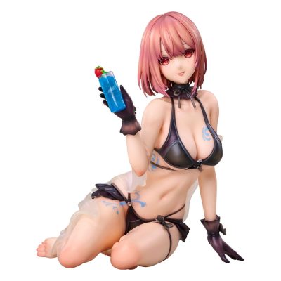 Original Character PVC Statue necömi Illustration One more drink for the vacation 13 cm-Union Creative-Original Character