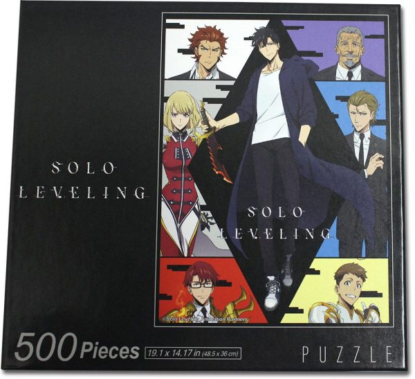 Solo Leveling Puzzle Sung Jinwoo with Others (500 pieces)-GEE-Solo Leveling
