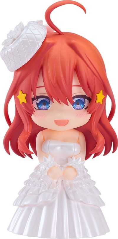 The Quintessential Quintuplets Nendoroid Action Figure Itsuki Nakano: Wedding Dress Ver. 10 cm-Good Smile Company-The Quintessential Quintuplets