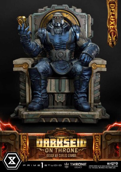 Throne Legacy Series Statue 1/4 Justice League (Comics) Darkseid on Throne Design by Carlos D'Anda Deluxe Version 65 cm-Prime 1 Studio-Throne Legacy